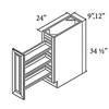 Base Spice Rack 9"