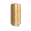 Whitetail Buck Shaker - RTA Utility Base Cabinet 18" x 54" x 24"