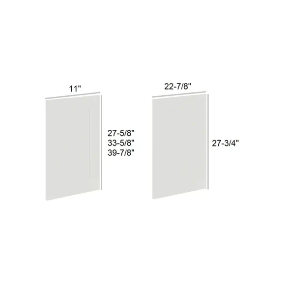 Arctic Polar White -  Decorative Panel 12" x 42"
