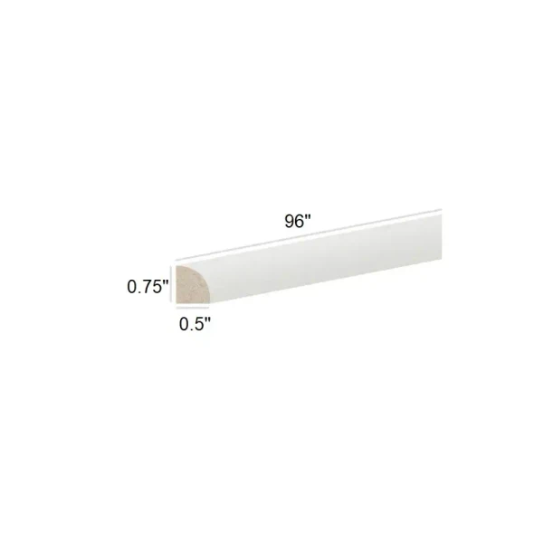 Arctic Polar White - Shoe Moulding