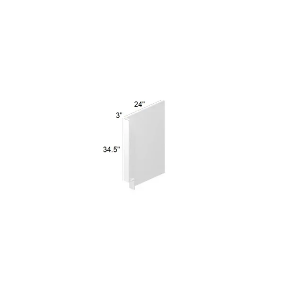 Arctic Polar White - Base End Panel