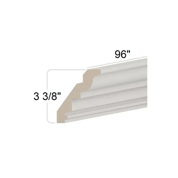 Arctic Polar White - Crown Moulding