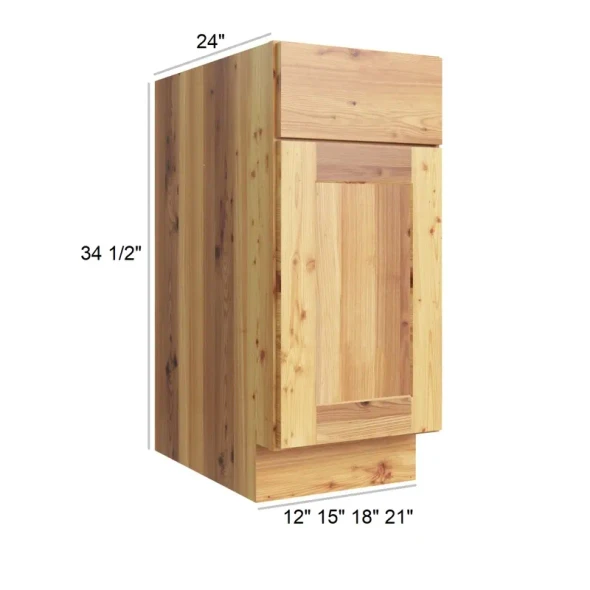Whitetail Buck Shaker - RTA Base Cabinet 15"