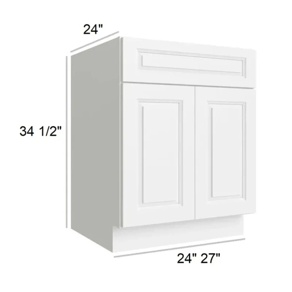 Vail White - RTA Base Cabinet 24"
