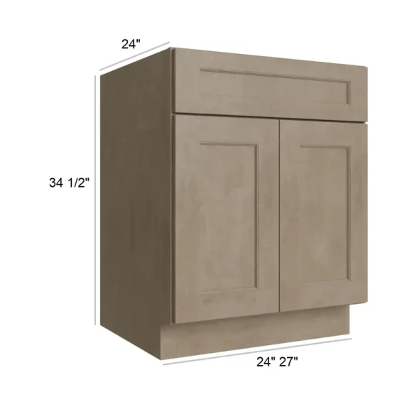 Manatee Gray - RTA Base Cabinet 24"