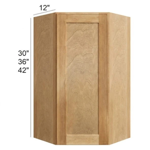 Coastal Rye - RTA Wall Diagonal Corner Cabinet 24" x 36"