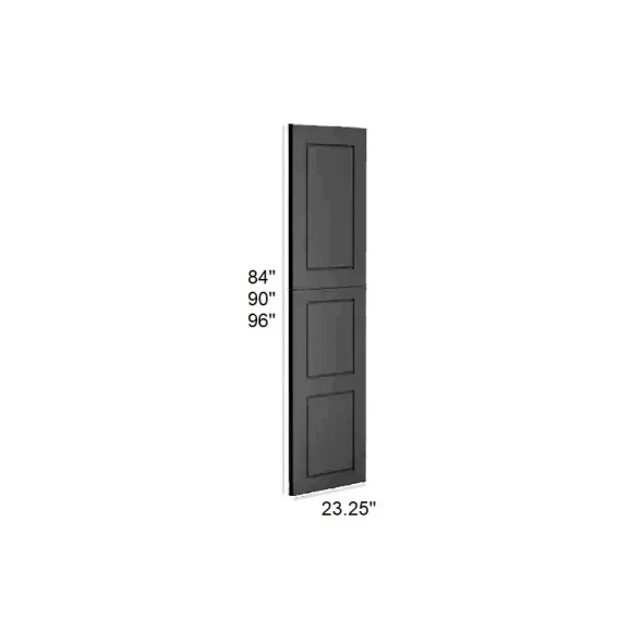 Ebony Shaker - Matching Tall End Panel 96"