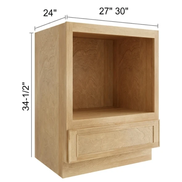 Coastal Rye - Base Microwave Cabinet 27