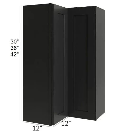 Ebony Shaker - RTA Wall Easy Reach Cabinet 42"