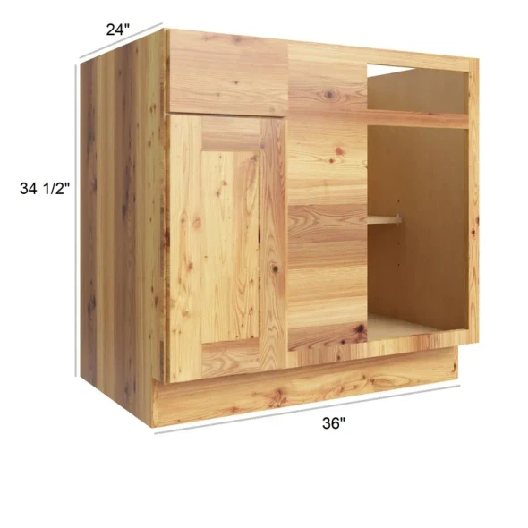 Whitetail Buck Shaker - Blind Corner Base Cabinet 36"