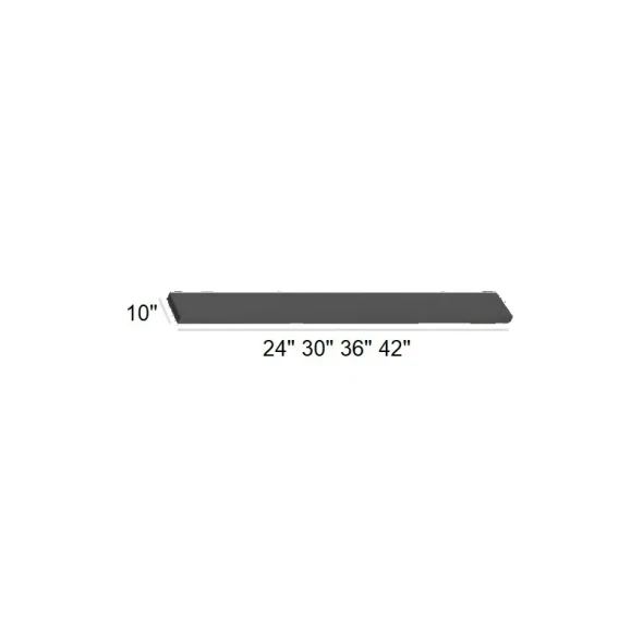 Ebony Shaker - Free Floating Shelf 30"