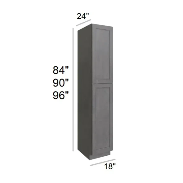 Quik Silver -  RTA Utility Cabinet 18" x 96"