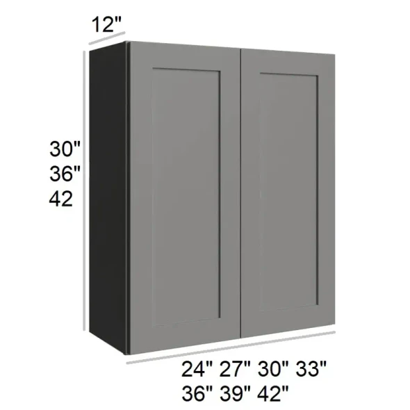 Quik Silver - RTA Wall Cabinet 30" x 42"