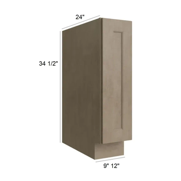 Manatee Gray - RTA Base Spice Rack 9"