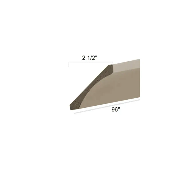 Manatee Gray  - Coved Crown Moulding