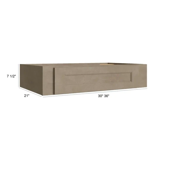 Manatee Gray - RTA Under Counter Knee Drawer 30