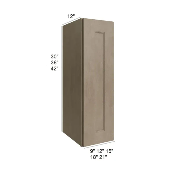 Manatee Gray - RTA Wall Cabinet 12" x 36"