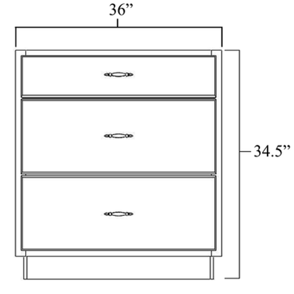 Drawer Base Cabinet 36" Drawer Base Cabinet 36"