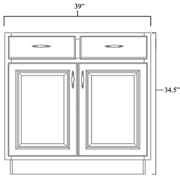Base Cabinet 39" Base Cabinet 39"
