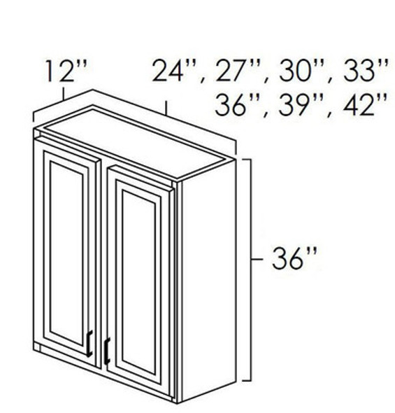 Wall Cabinet 36" x 36"