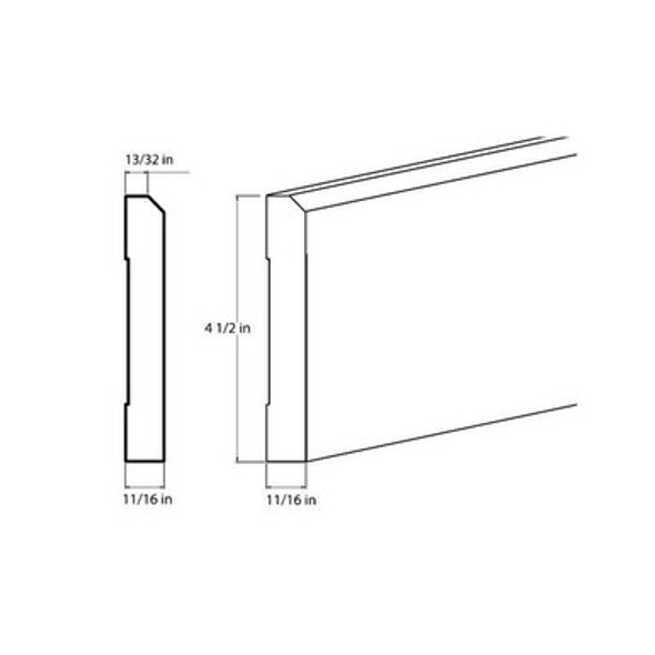 Dimensions? 4 1/2W X 11/16D X 96H. Dimensions? 4 1/2W X 11/16D X 96H.