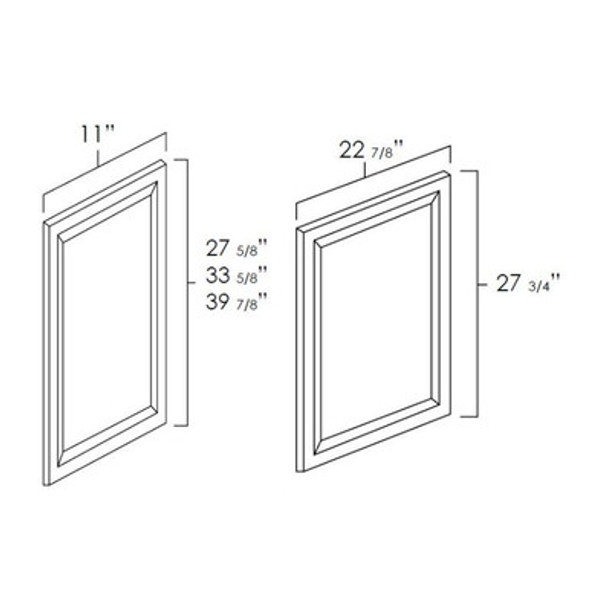Decorative Panel Measures 11" x 39 7/8" Decorative Panel Measures 11" x 39 7/8"