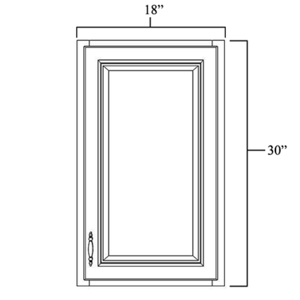 Wall Cabinet 18" x 30" Wall Cabinet 18" x 30"