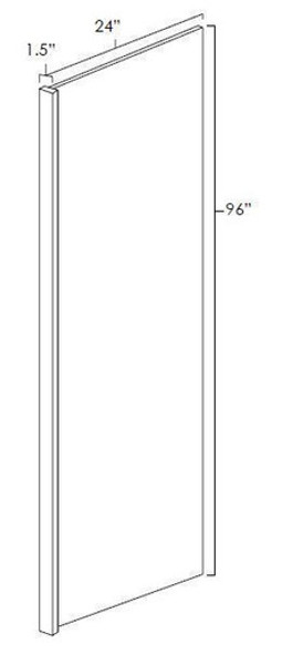 It Measures 24"W x 96"L. It Measures 24"W x 96"L.