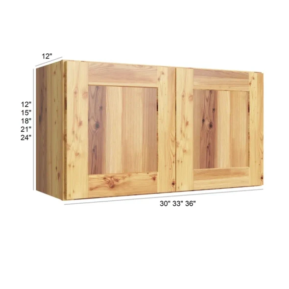 Whitetail Buck Shaker - RTA Bridge Wall Cabinet 36" x 24"