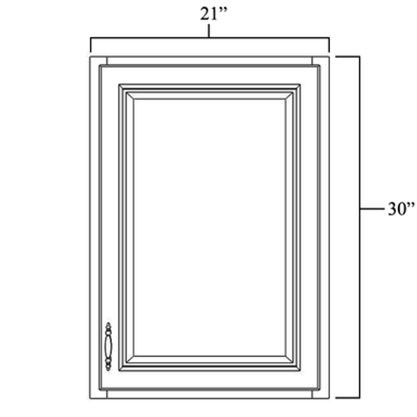 Wall Cabinet 21" x 30"