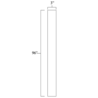 Wall Filler 3" x 96"