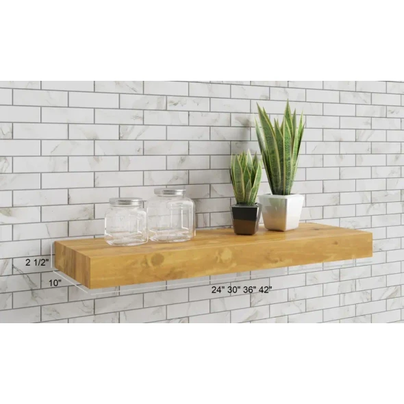 Whitetail Buck Shaker - Free Floating Shelf 42"