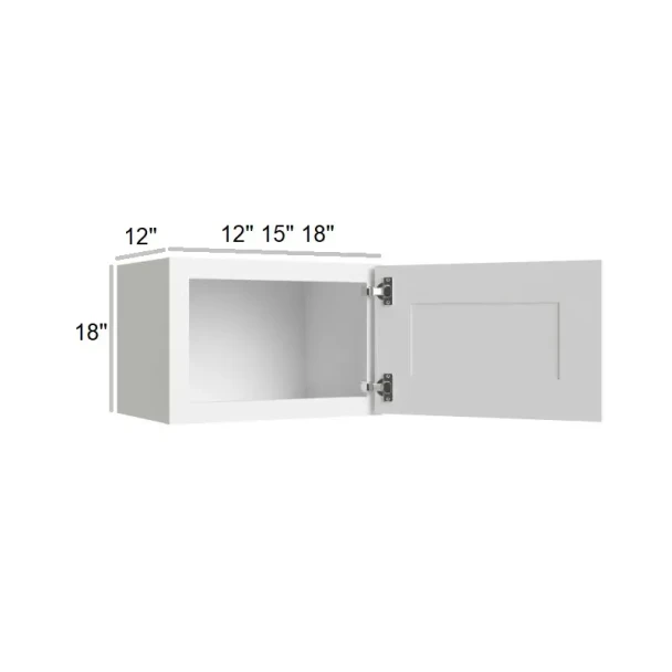 Artic Polar White RTA Wall Cabinet 18" x 18"