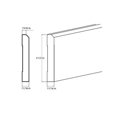 Dimensions? 4 1/2W X 11/16D X 96H.
