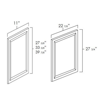 Decorative Panel  Measures 11" x 39 7/8"