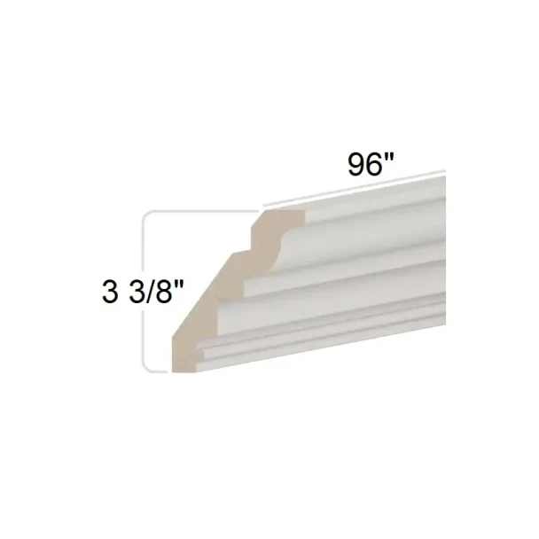 Arctic Polar White - Crown Moulding