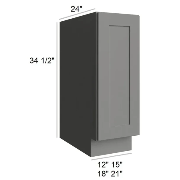 Quik Silver RTA Base Cabinet 12"