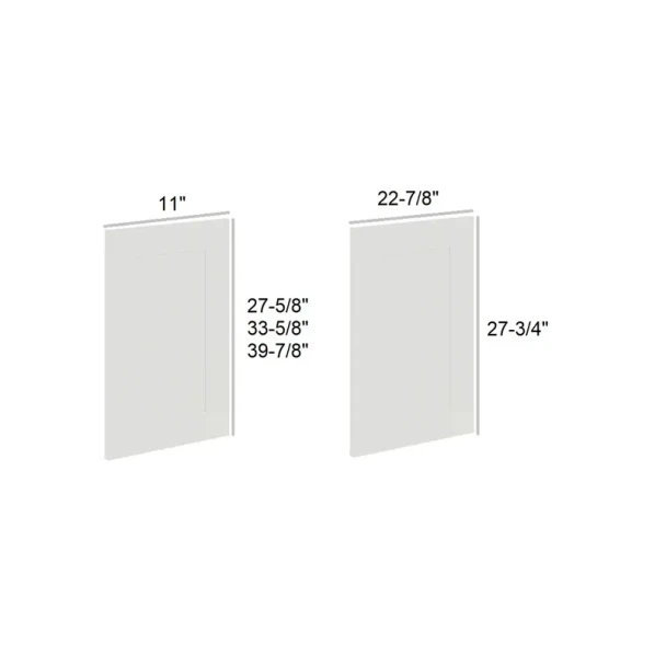 Arctic Polar White - Decorative Panel 24" x 30"