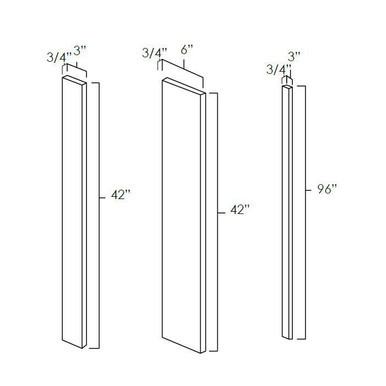 3x42" wall filler