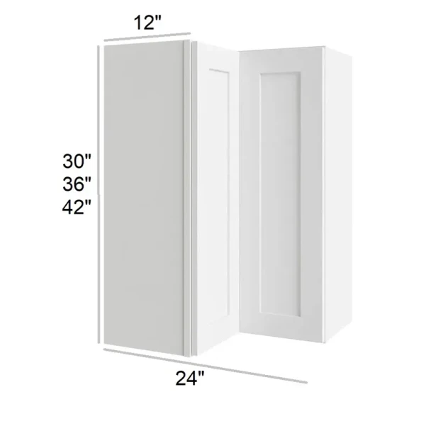 Arctic Polar White - RTA Wall Easy Reach Cabinet 36"
