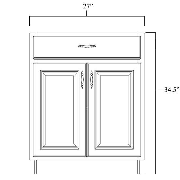Base Cabinet 27"