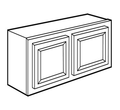 Wall Cabinet 36"X24". It Measures 36"Wx12"Dx24"H