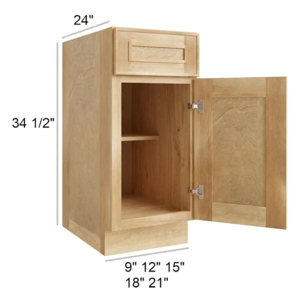Coastal Rye - RTA Base Cabinet 18"
