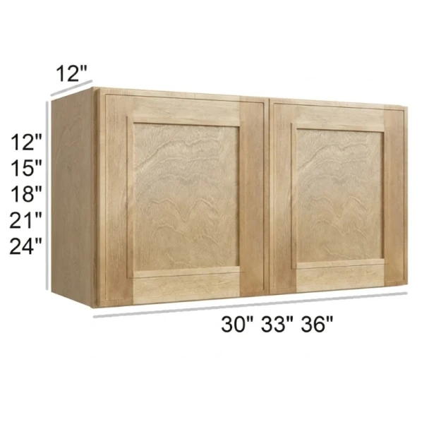 Coastal Rye -  RTA Bridge Wall Cabinet 33" x 21"