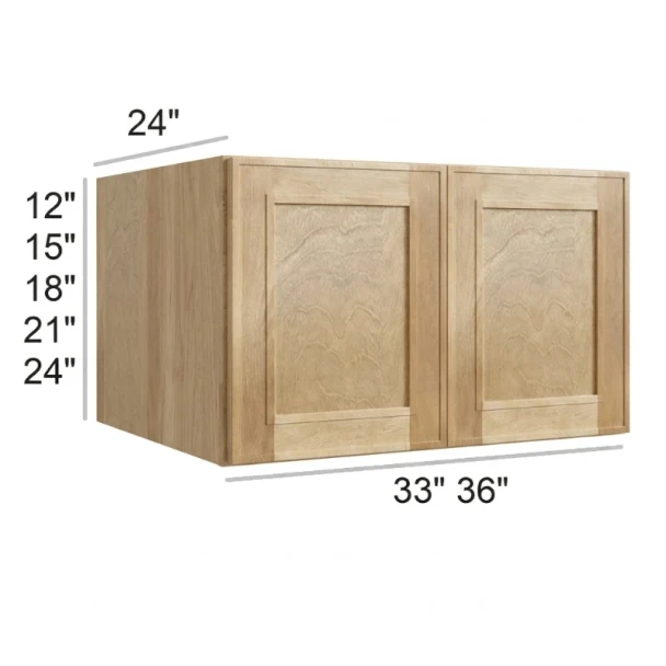 Coastal Rye - RTA Bridge Wall Cabinet 36" x 15"