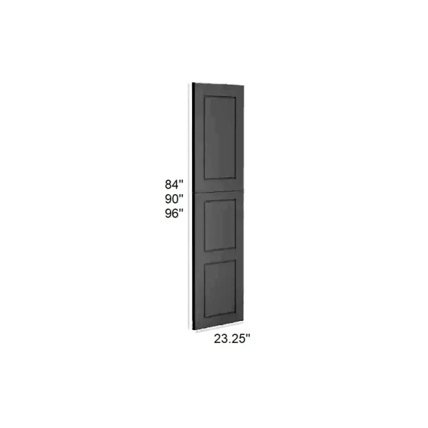 Ebony Shaker - Matching Tall End Panel 84