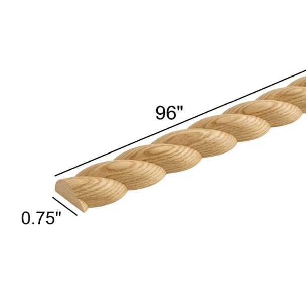 Coastal Rye -  Rope Insert Moulding