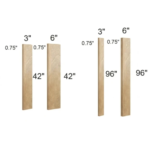 Coastal Rye - RTA Wall Filler 3" x 42"