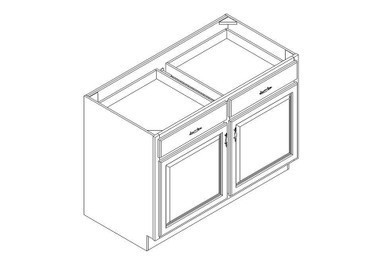 Base Cabinet 48" right view