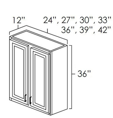 Wall Cabinet 39" x 36"